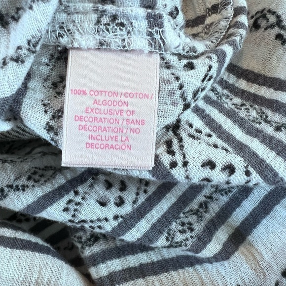 VICTORIAS SECRET LONG FRINGED TANK RACERBACK SZ S/P COTTON AZTEC COWGIRL BOHO - Picture 6 of 10